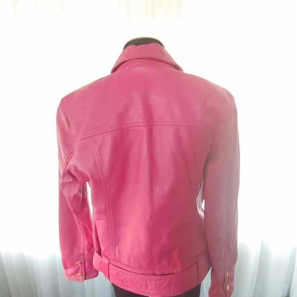 🔥 VINTAGE MAXIMA WILSON THE LEATHER EXPERTS 🔥SIZE L - Picture 5 of 9